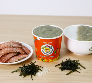 Nhân Tôm Tít Rong Biển