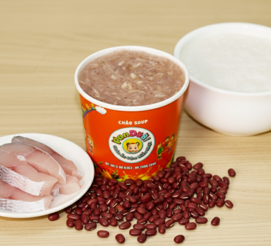 Nhân cá chẽm đậu đỏ